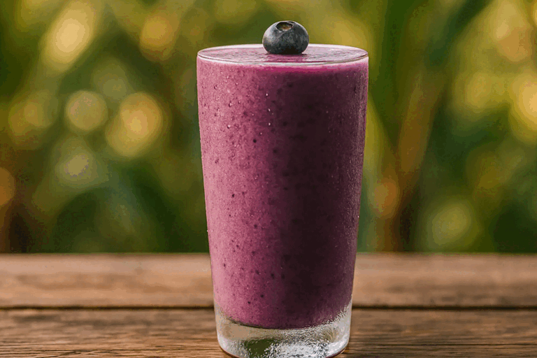 Blueberry smoothie receipe