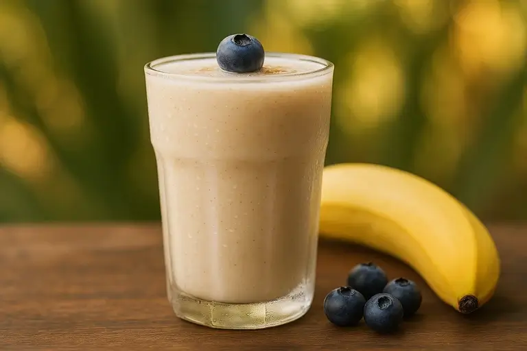 creamy oatmeal smoothie