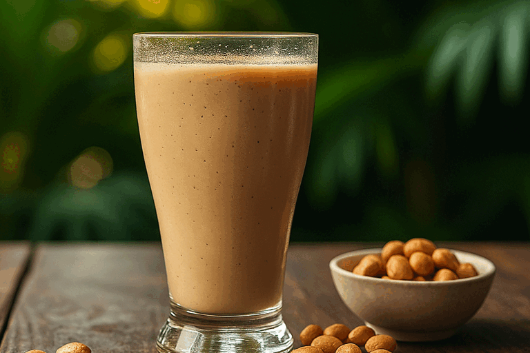 Peanut butter protein smoothie