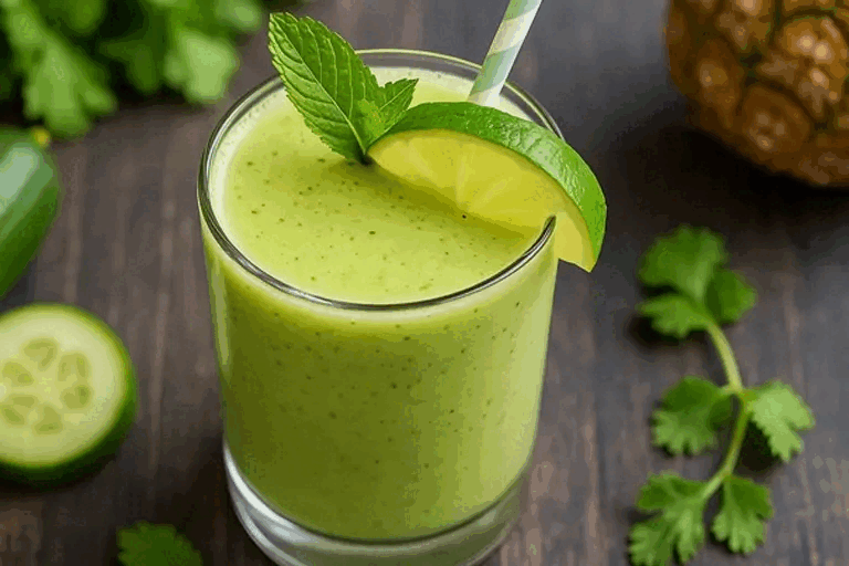 cucumber pineapple smoothie recipe